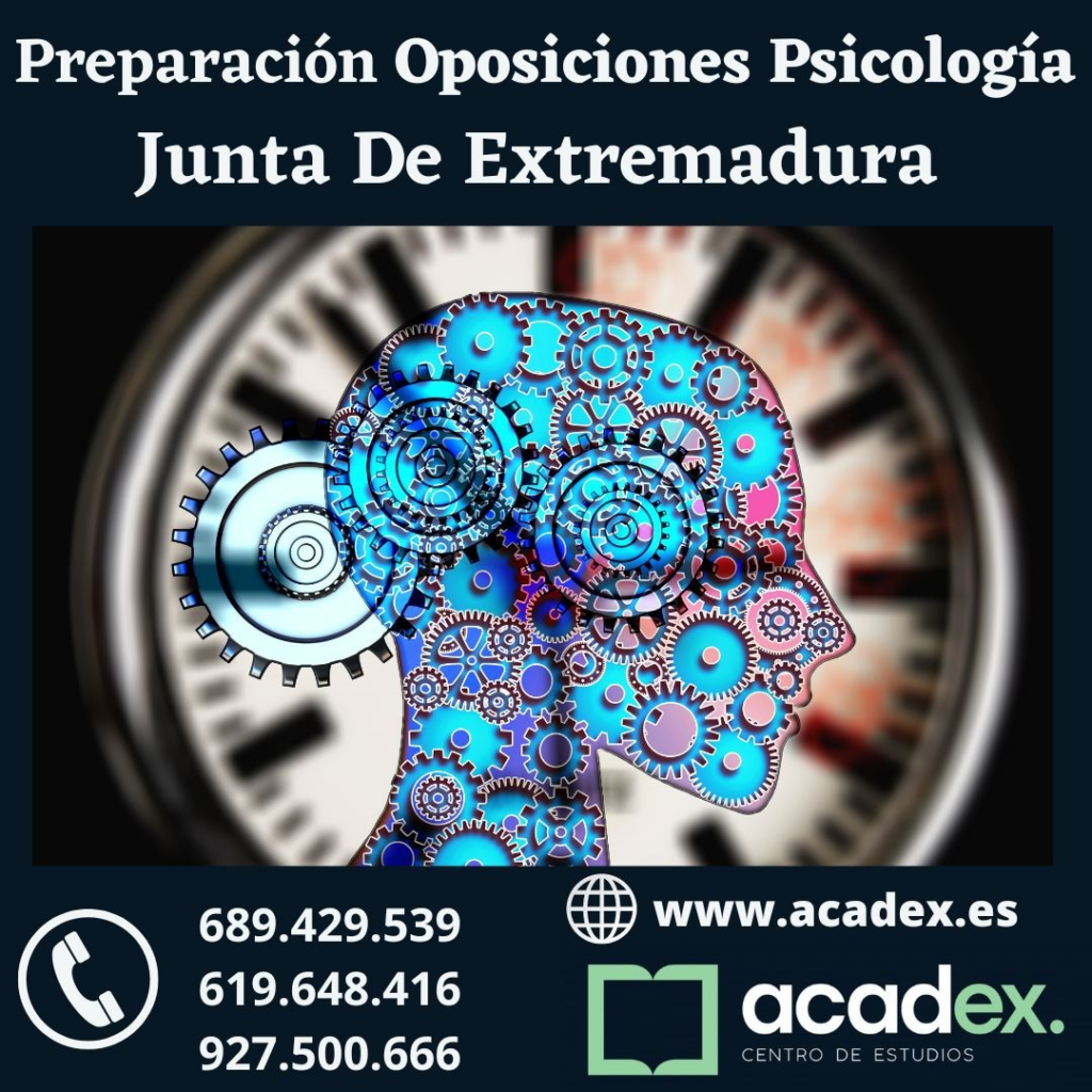 Oposiciones Psicología Junta de Extremadura