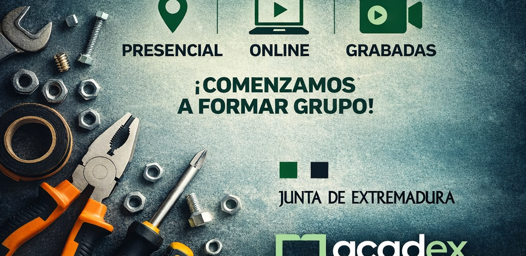 Preparación conjunta de oficial de primera y segunda de mantenimiento. Grupo IV Junta de Extremadura.